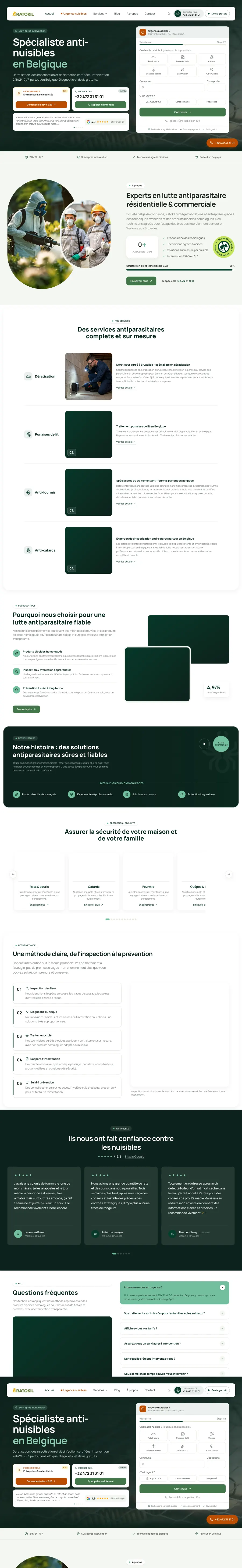 Ratokil website project